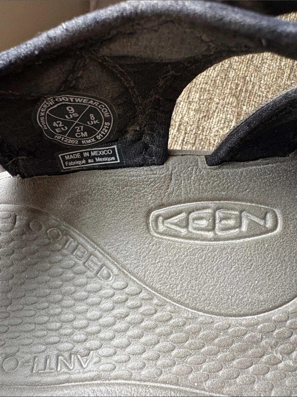 Keen Men’s Gray and Brown Outdoor Sandals
